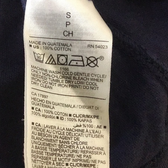 Old Navy Love Hot Chocolate Coffee Easy Tee Pajama Top Great gift Loungewear - Picture 5 of 6